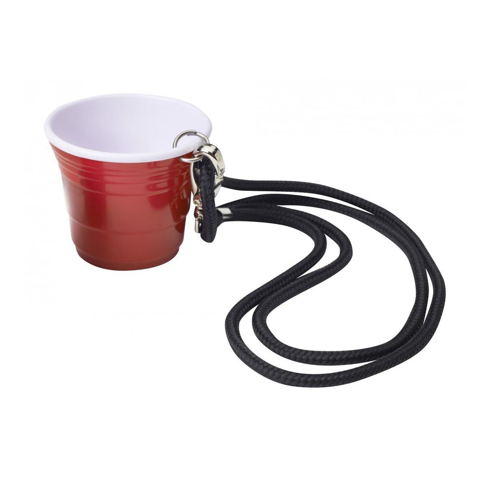 RED CUP LIVING- 2 OZ. SHOOTER CUP WITH LANYARD-eSafety Supplies, Inc