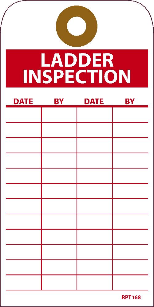 Ladder Inspection Tag - Pack of 25-eSafety Supplies, Inc