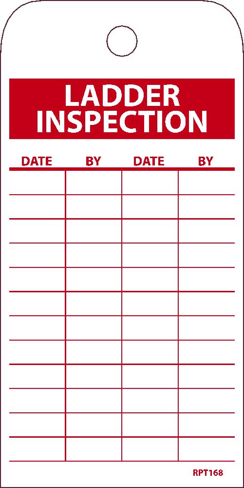 Ladder Inspection Tag - Pack of 25-eSafety Supplies, Inc