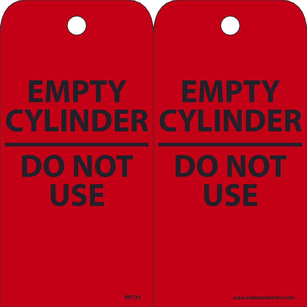 Empty Cylinder Do Not Use - Pack of 25-eSafety Supplies, Inc