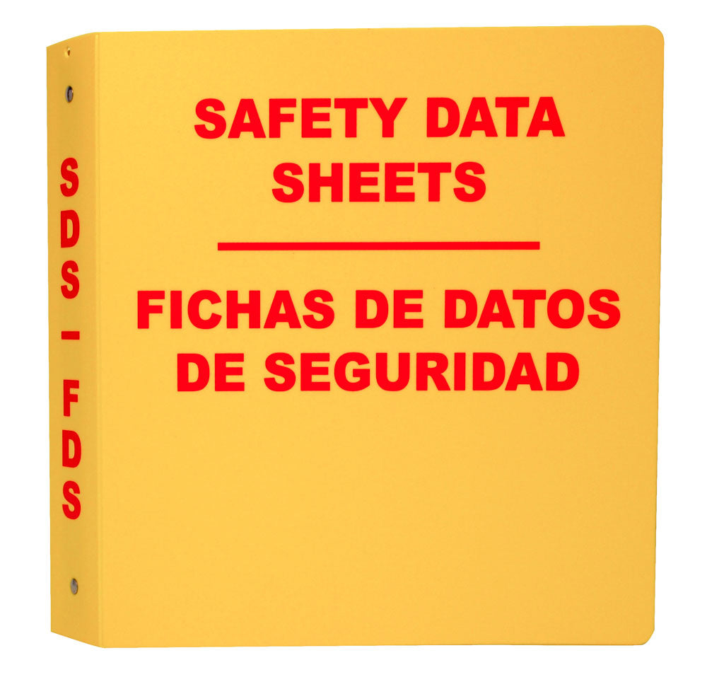 Safety Data Sheet Binder Yellow - Bilingual-eSafety Supplies, Inc