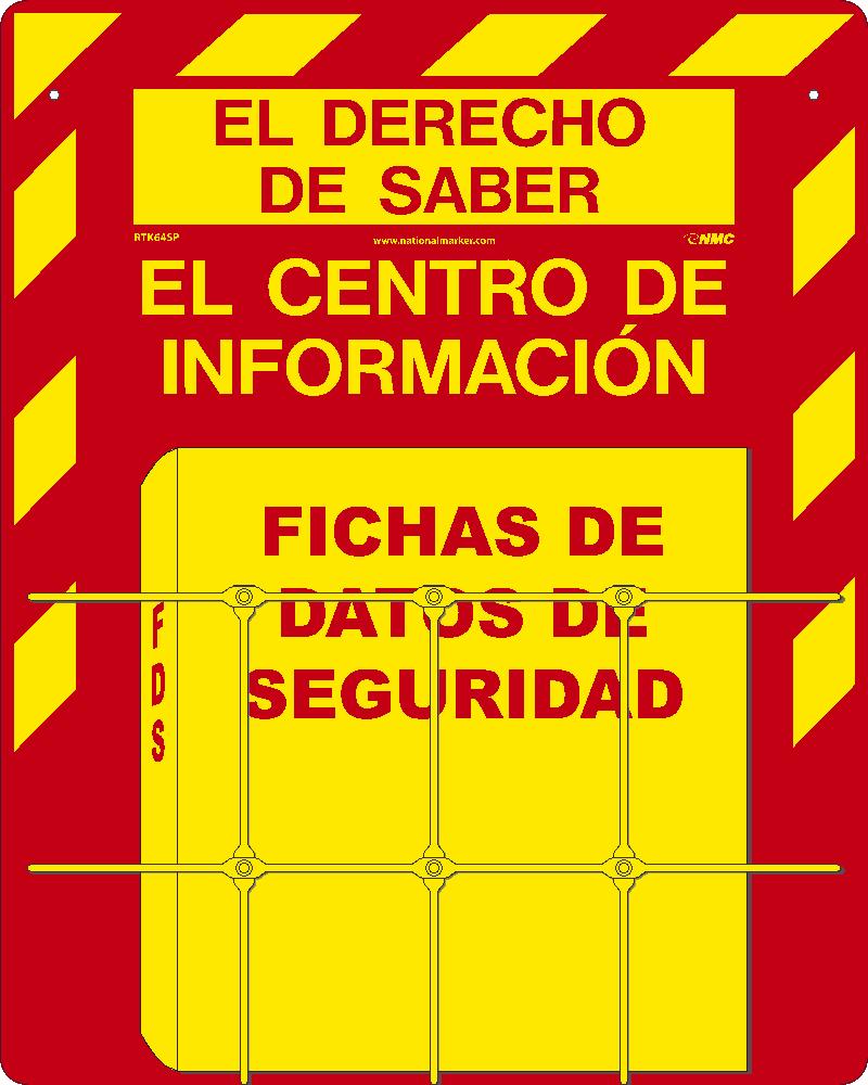 Mini Right-To-Know Information Center - Spanish-eSafety Supplies, Inc