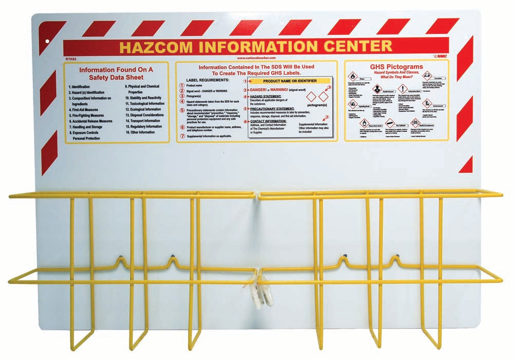 Backboard Rtk83 And 2 Racks-eSafety Supplies, Inc
