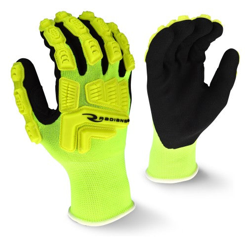 RADIANS- RWG21 HI-VIZ WORK GLOVE WITH TPR-eSafety Supplies, Inc