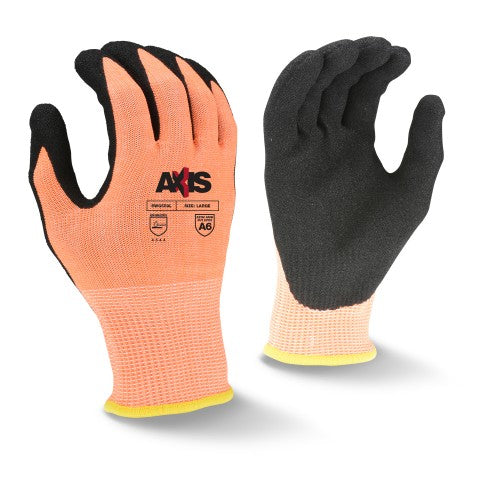 RADIANS- RWG559 AXIS CUT PROTECTION LEVEL A6 SANDY NITRILE COATED GLOVE-eSafety Supplies, Inc