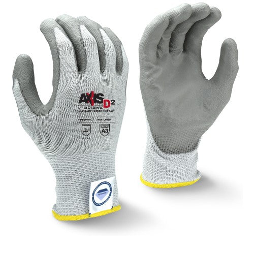 RADIANS- RWGD101 AXIS D2 CUT PROTECTION LEVEL A3 GLOVE WITH DYNEEMA DIAMOND TECHNOLOGY-eSafety Supplies, Inc