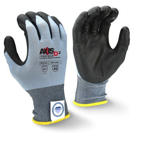 RADIANS- RWGD105 AXIS D2 CUT PROTECTION LEVEL A2 GLOVE WITH DYNEEMA DIAMOND TECHNOLOGY-eSafety Supplies, Inc