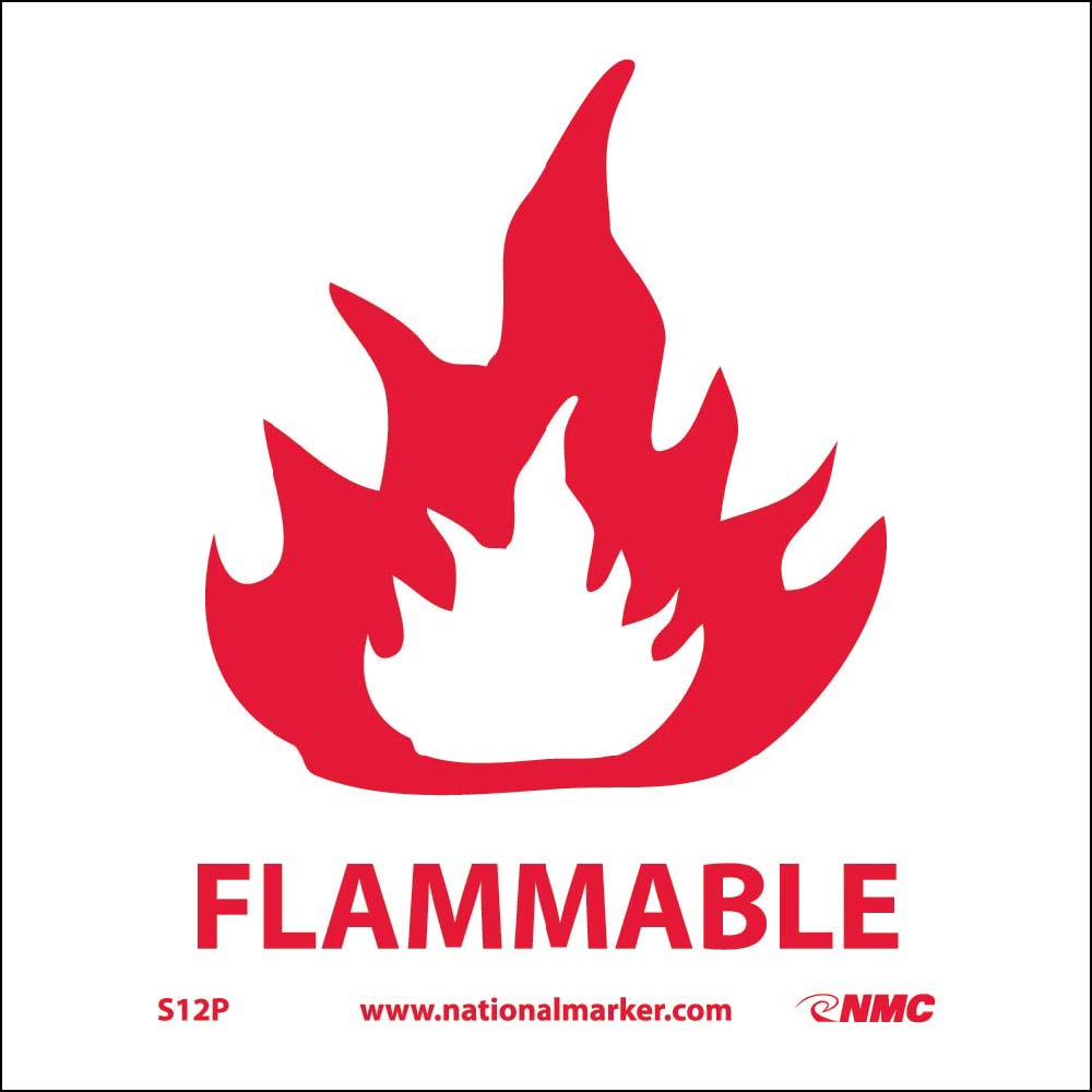 Flammable Sign-eSafety Supplies, Inc