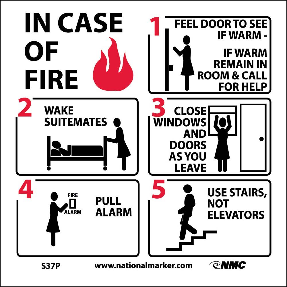 Fire Safety Sign-eSafety Supplies, Inc