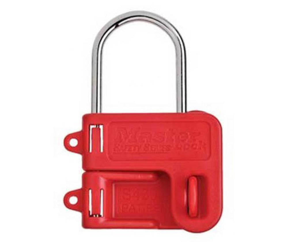 2.25" Red Plastic Lockout Hasp-eSafety Supplies, Inc
