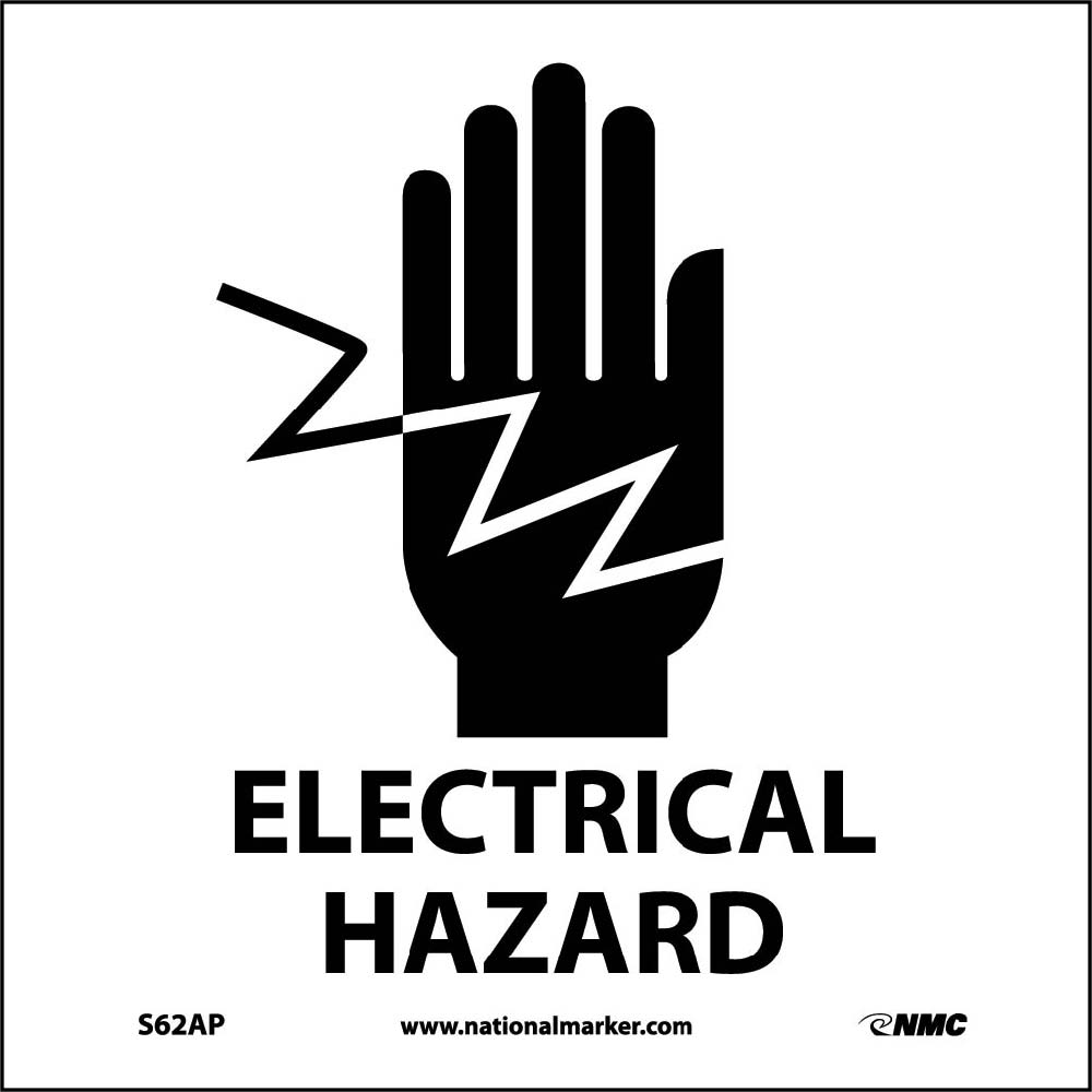 Electrical Hazard Label - 5 Pack-eSafety Supplies, Inc