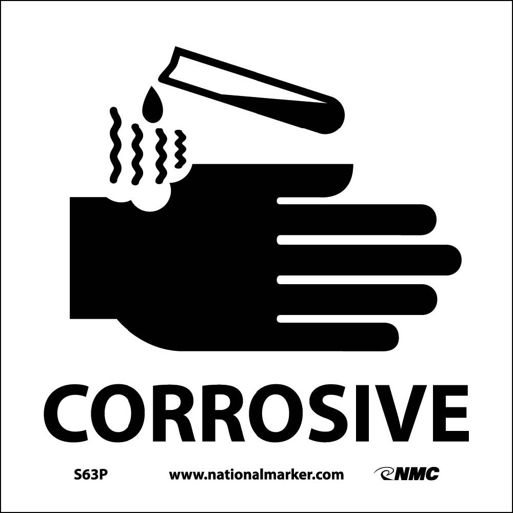 Corrosive Sign-eSafety Supplies, Inc