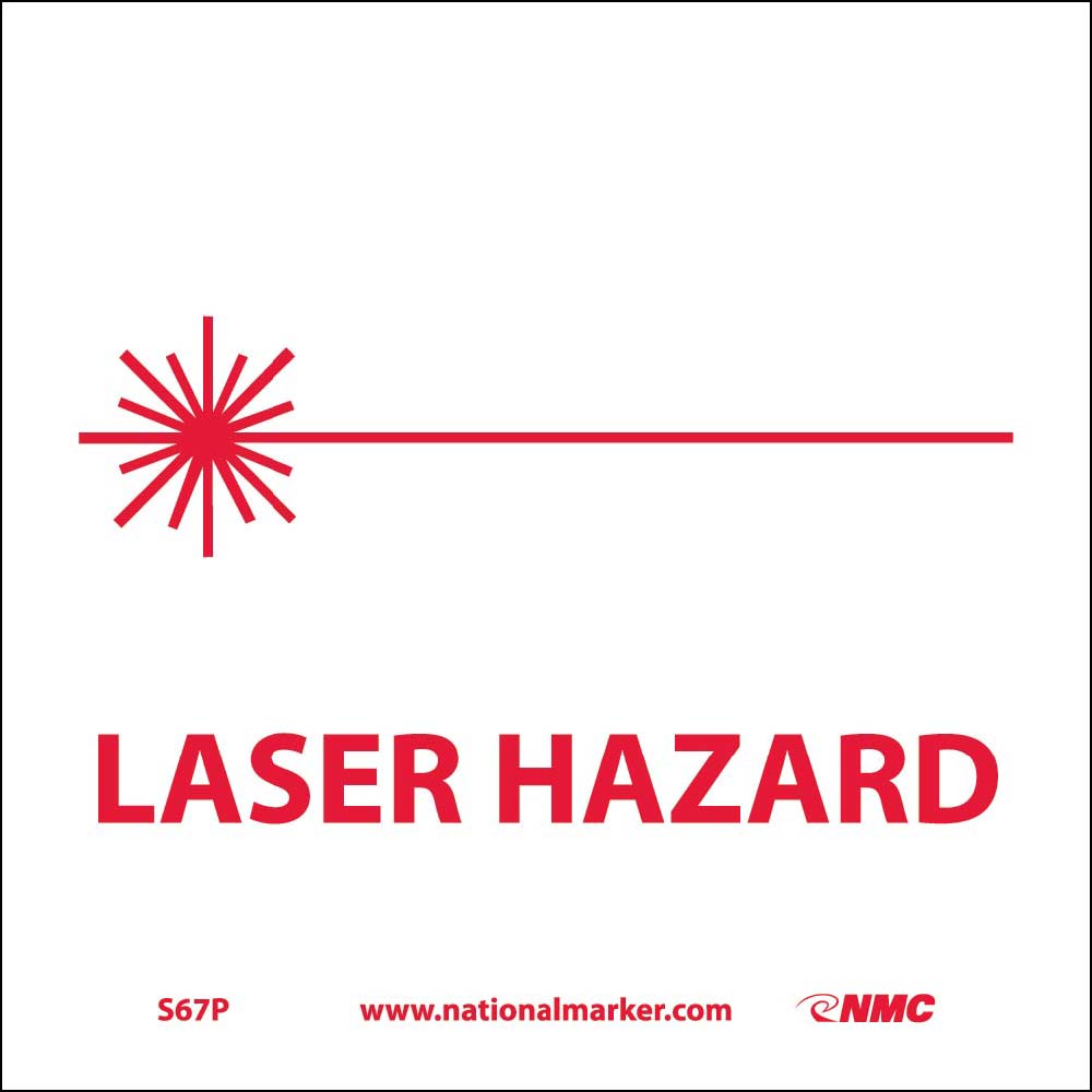 Laser Hazard Sign-eSafety Supplies, Inc