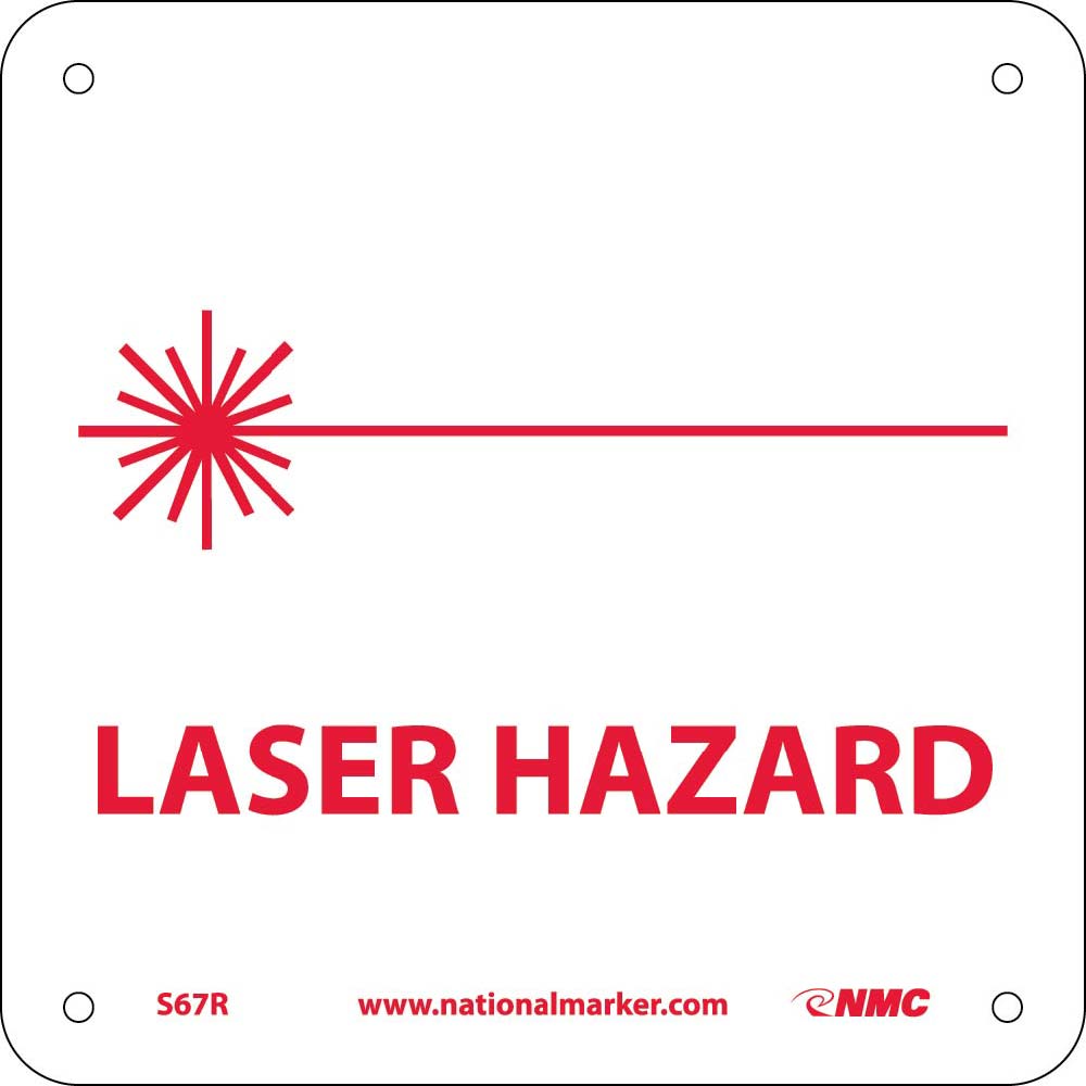 Laser Hazard Sign-eSafety Supplies, Inc