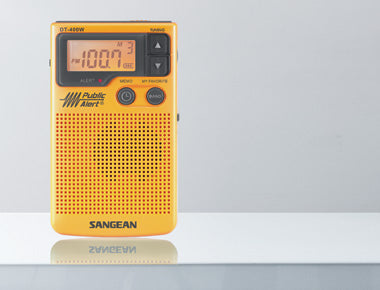 Sangean-AM / FM Digital Weather Alert Pocket Radio-eSafety Supplies, Inc