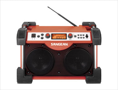 Sangean-FM / AM / Aux-in Ultra Rugged Radio Receiver-eSafety Supplies, Inc