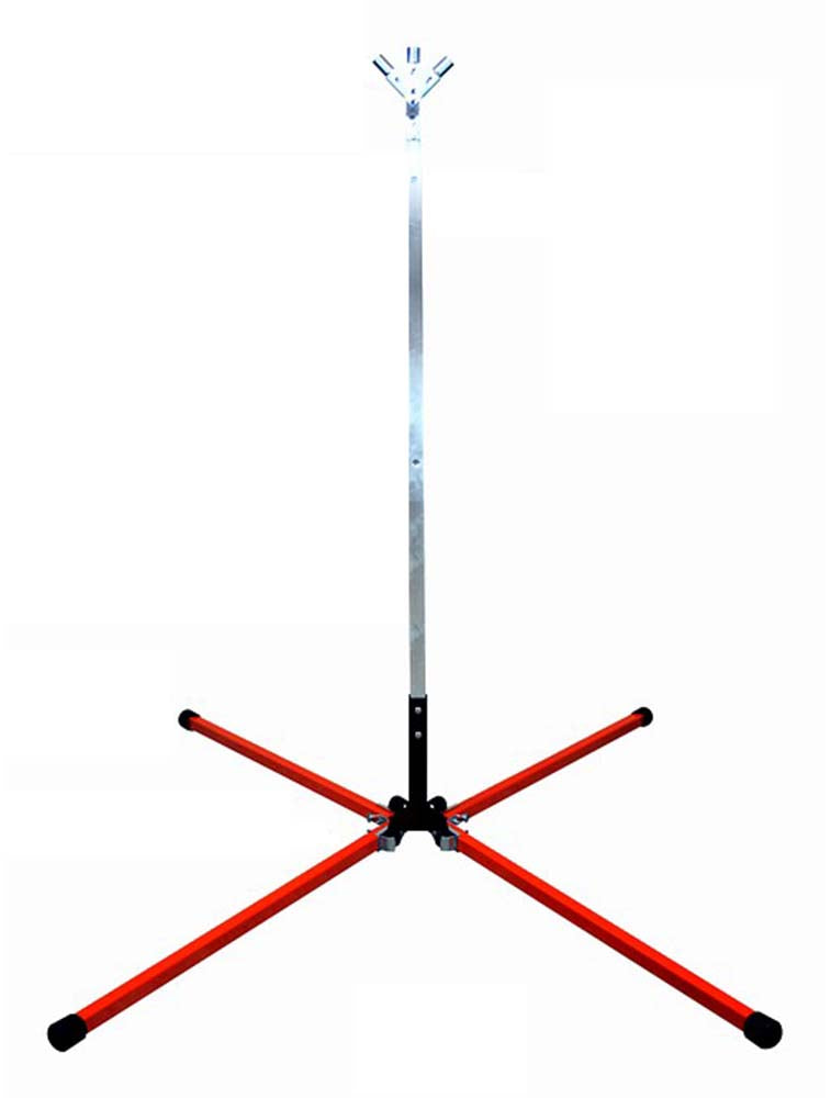Compact Traffic Sign Stand For Rigid And Roll Up Signs, For 30 - 48 In. Roll Up Signs - SDLSTAND-eSafety Supplies, Inc