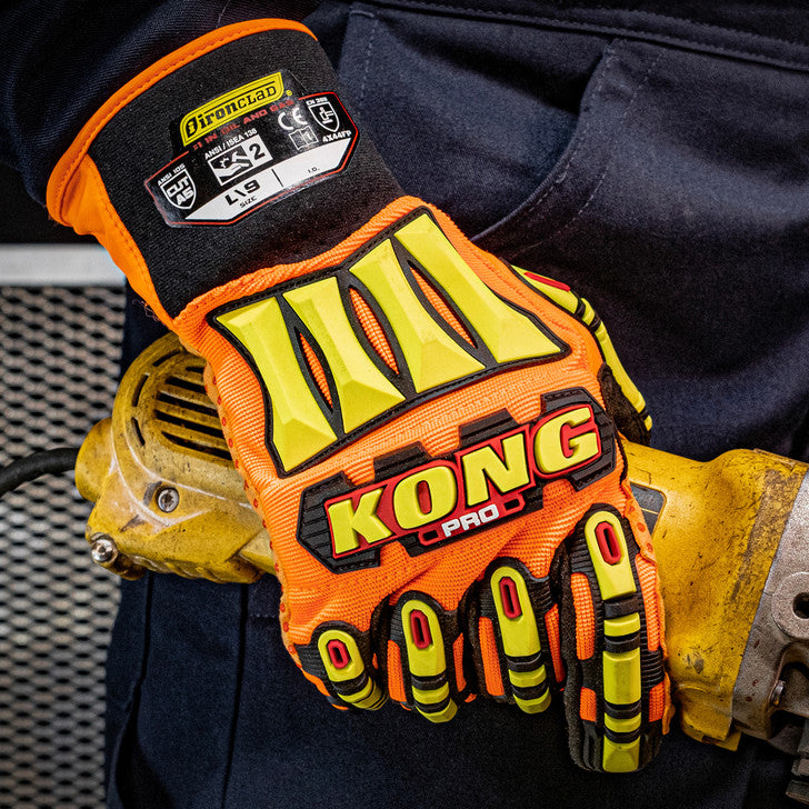 Ironclad KONG® PRO A6 Glove Orange-eSafety Supplies, Inc