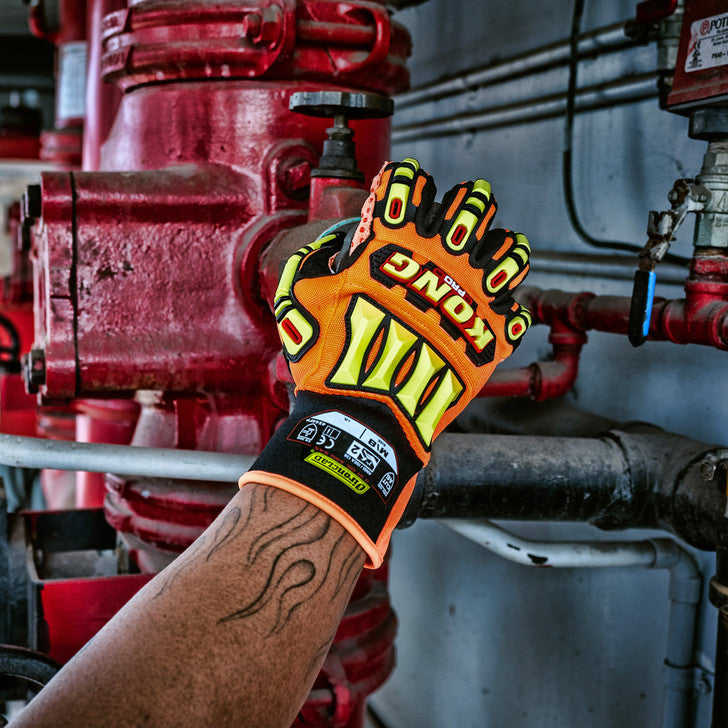 Ironclad KONG® PRO A6 Glove Orange-eSafety Supplies, Inc