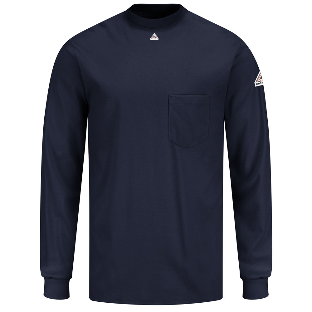 Bulwark Long Sleeve Tagless T-Shirt - EXCEL FR®-eSafety Supplies, Inc