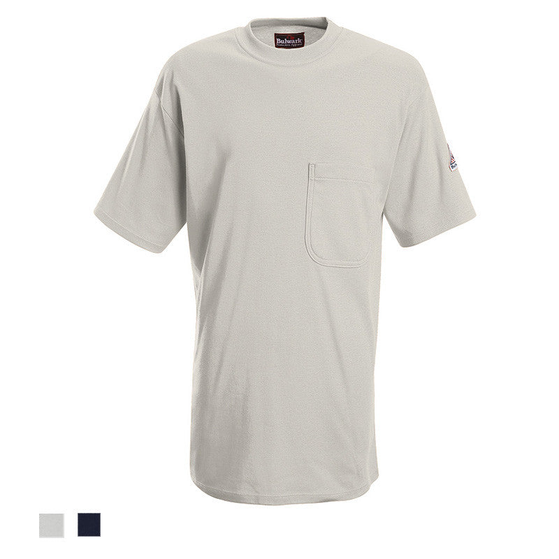 Bulwark-Short Sleeve Tagless T-Shirt - EXCEL FR-eSafety Supplies, Inc