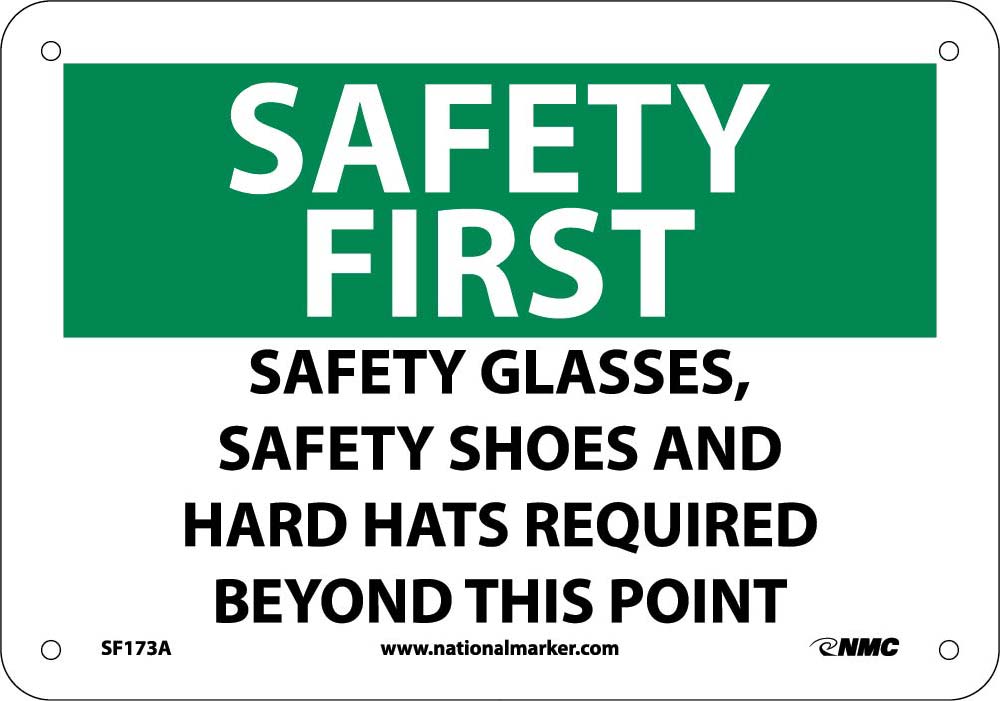 Safety First Ppe Equipment Required Sign-eSafety Supplies, Inc