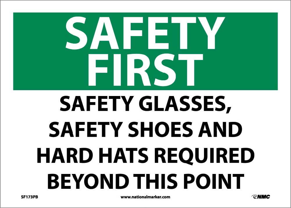 Safety First Ppe Equipment Required Sign-eSafety Supplies, Inc