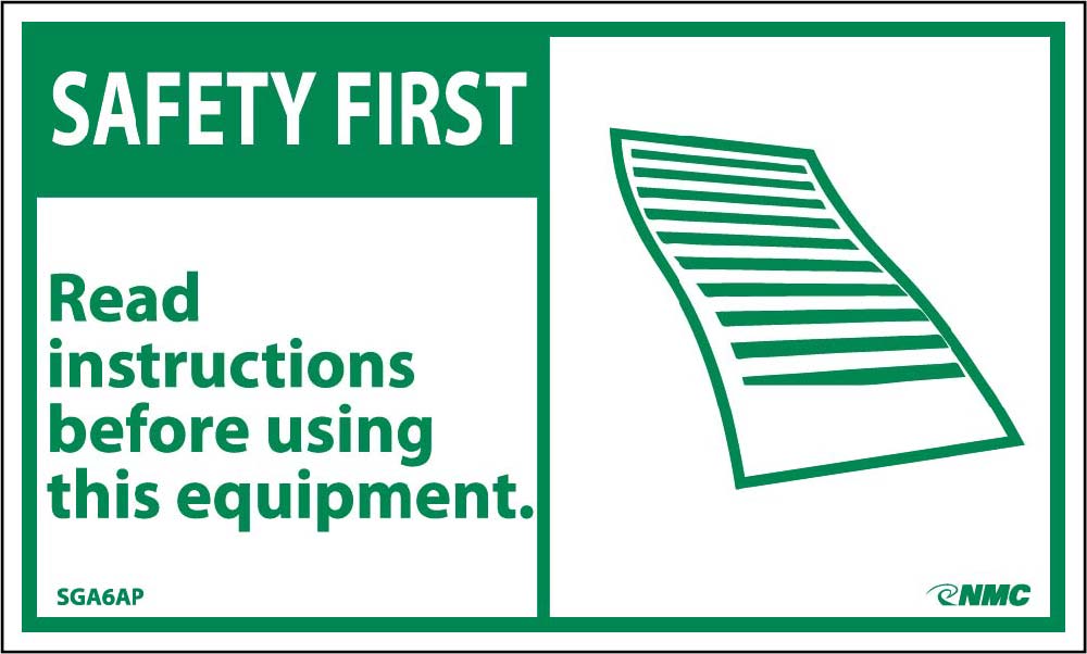 Safety First Not An Exit Label - 5 Pack-eSafety Supplies, Inc