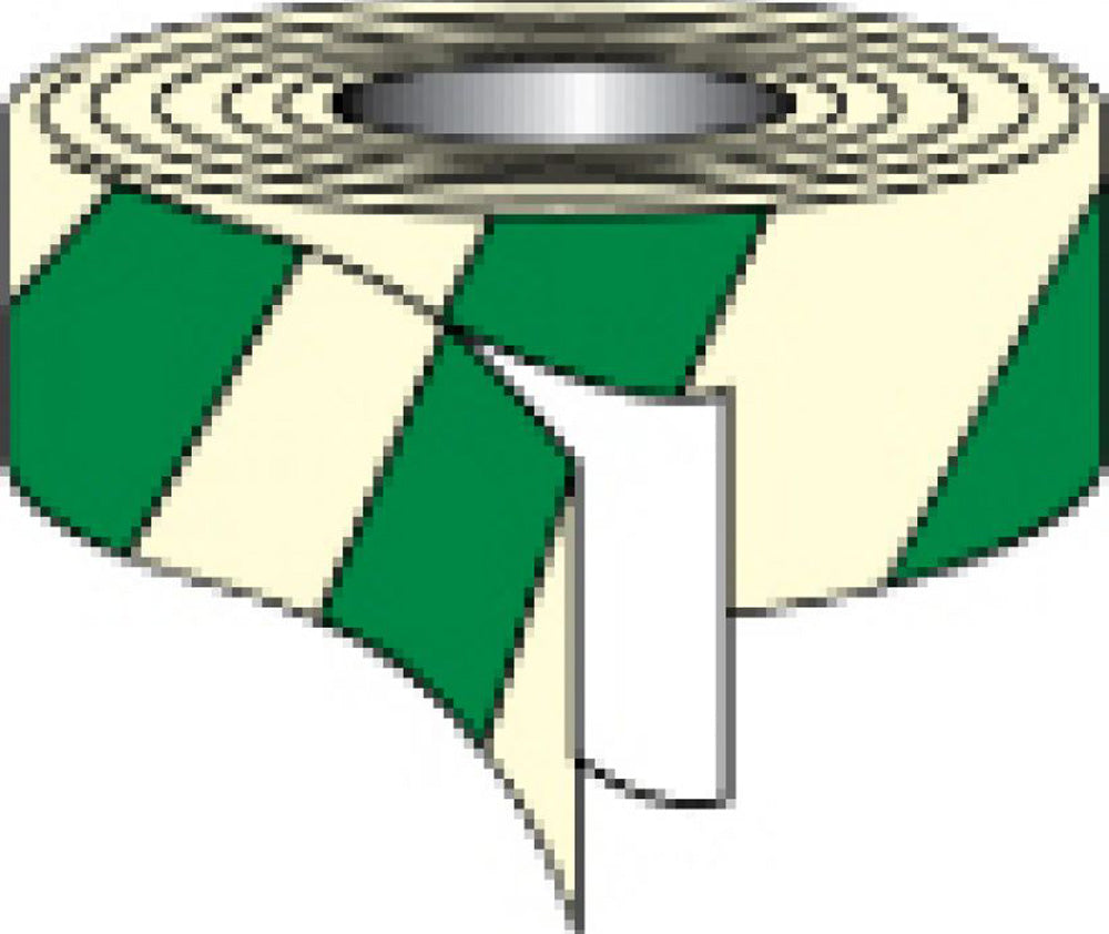 Glow / Green Stripe 2" X 30' - Roll-eSafety Supplies, Inc