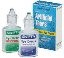 Swift First Aid 1/2 Ounce Bottle Artificial Tears Eye Drops-eSafety Supplies, Inc