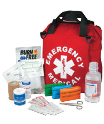 North by Honeywell 15" X 12" X 8" Major Emergency Medical Kit With Soft-Sided-eSafety Supplies, Inc