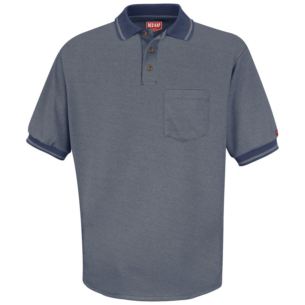 Red Kap Performance Knit® Twill Shirt SK52 - Moss Green / Navy-eSafety Supplies, Inc
