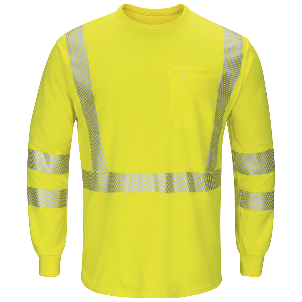 Bulwark Hi-Visibility Lightweight Long Sleeve T-Shirt-eSafety Supplies, Inc