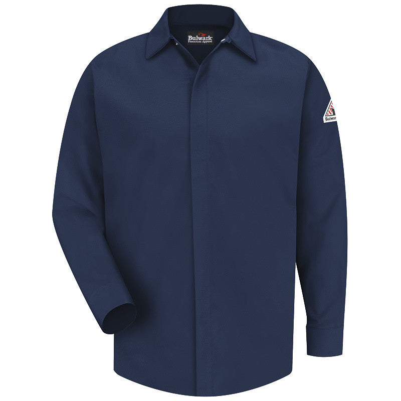 Bulwark - Concealed-Gripper Pocketless Shirt - CoolTouch 2 - 7 oz.-eSafety Supplies, Inc