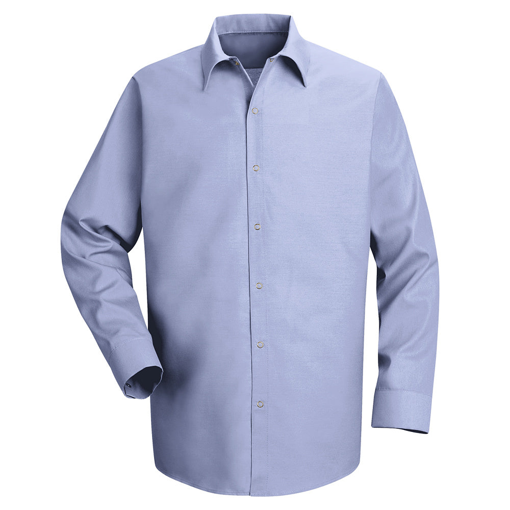 Red Kap Men's Specialized Pocketless Work Shirt SP16 - Light Blue-eSafety Supplies, Inc