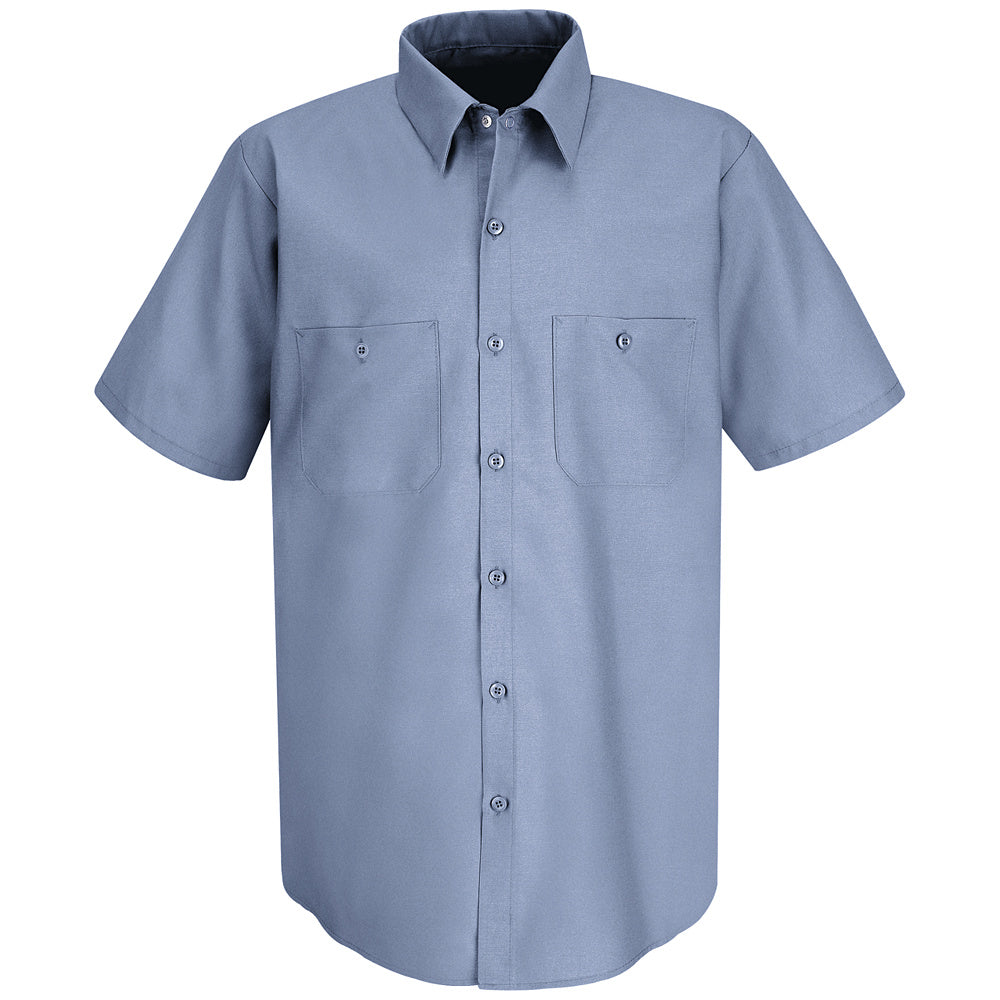 Red Kap Men's Industrial Work Shirt SP24 - Petrol Blue-eSafety Supplies, Inc