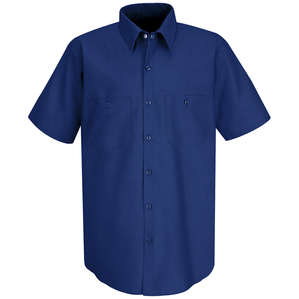 Red Kap Men's Industrial Work Shirt SP24 - Royal Blue-eSafety Supplies, Inc