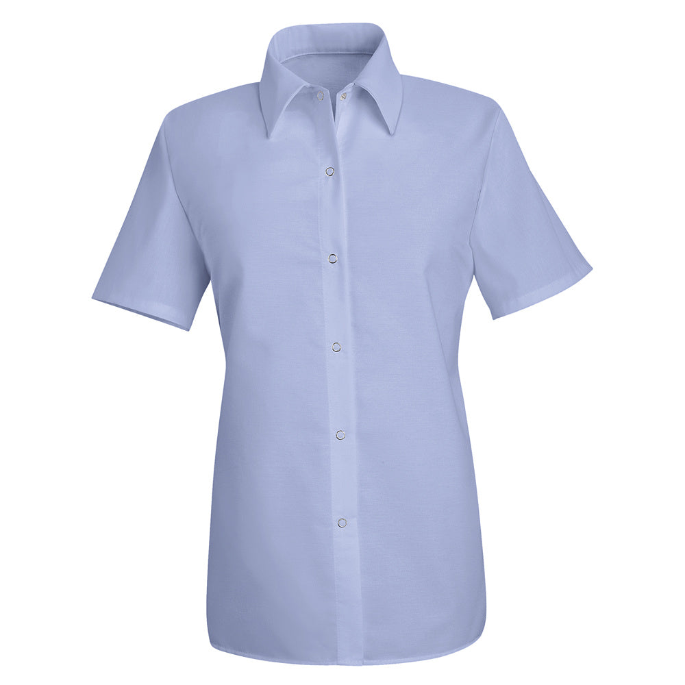 Red Kap Women's Specialized Pocketless Work Shirt SP25 - Light Blue-eSafety Supplies, Inc