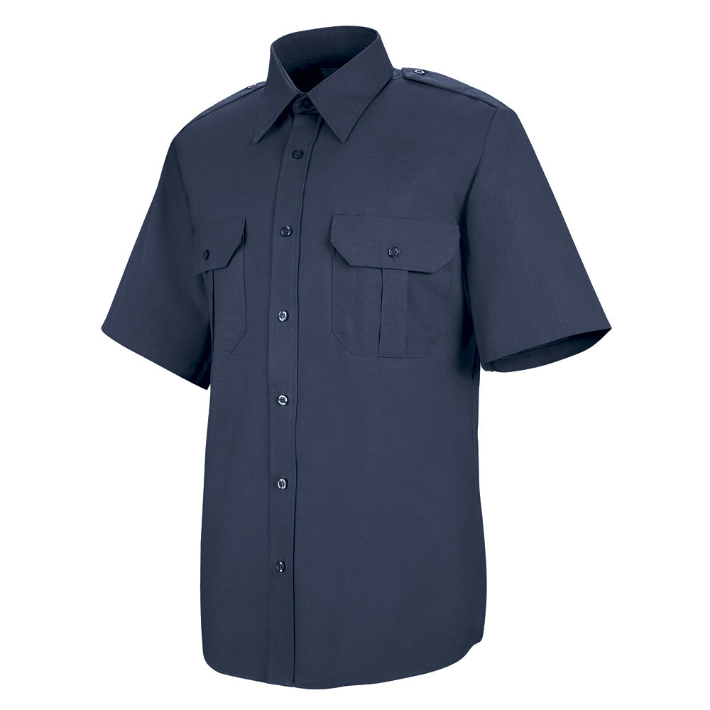 Horace Small Sentinel Basic Security Short Sleeve Shirt SP66NV - Navy-eSafety Supplies, Inc
