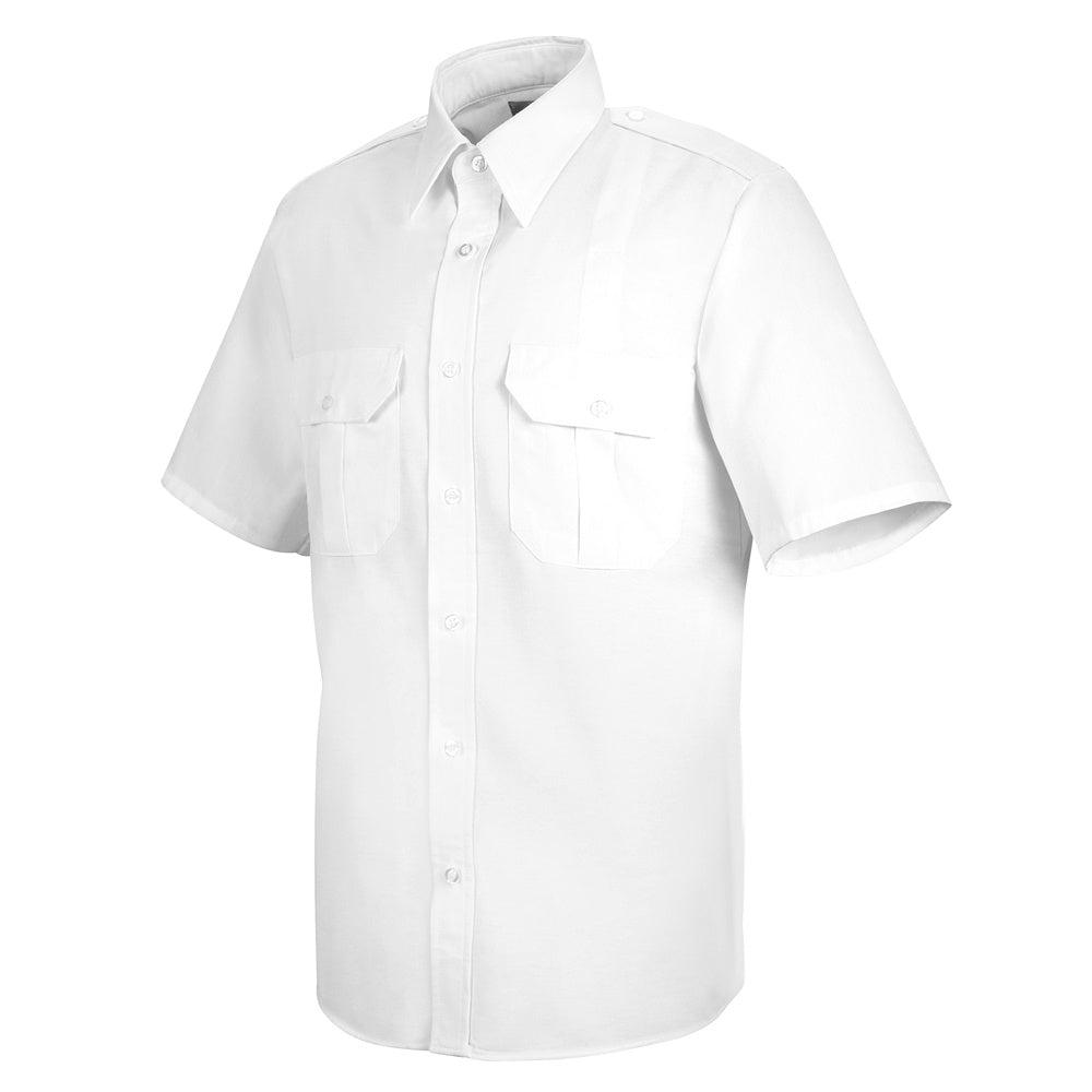 Horace Small Sentinel Basic Security Short Sleeve Shirt SP66WH - White-eSafety Supplies, Inc