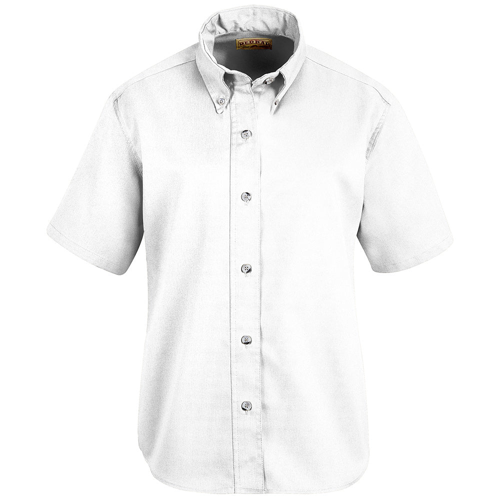Red Kap Women's Poplin Dress Shirt SP81 - White-eSafety Supplies, Inc