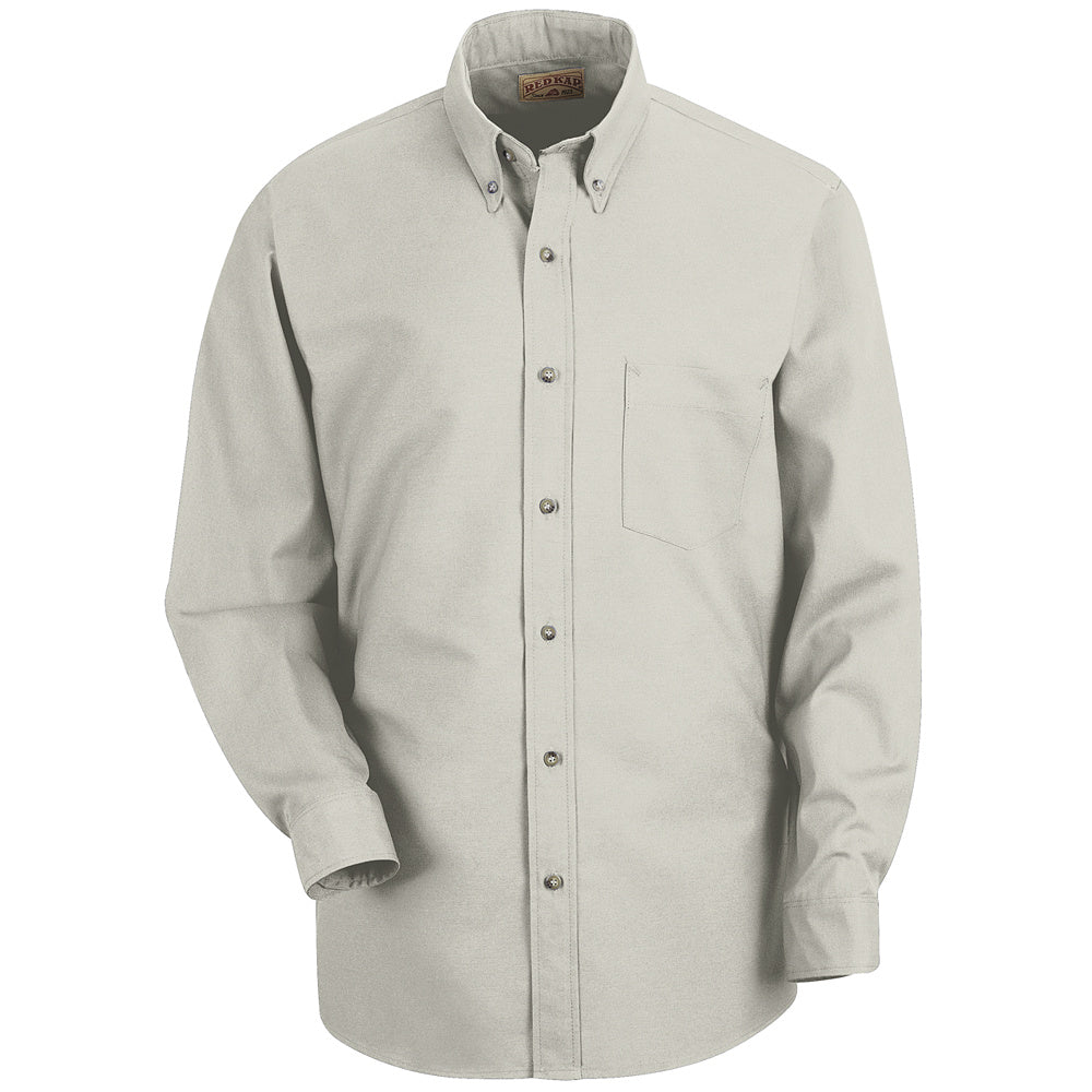 Red Kap Men's Poplin Dress Shirt SP90 - Silver Grey-eSafety Supplies, Inc