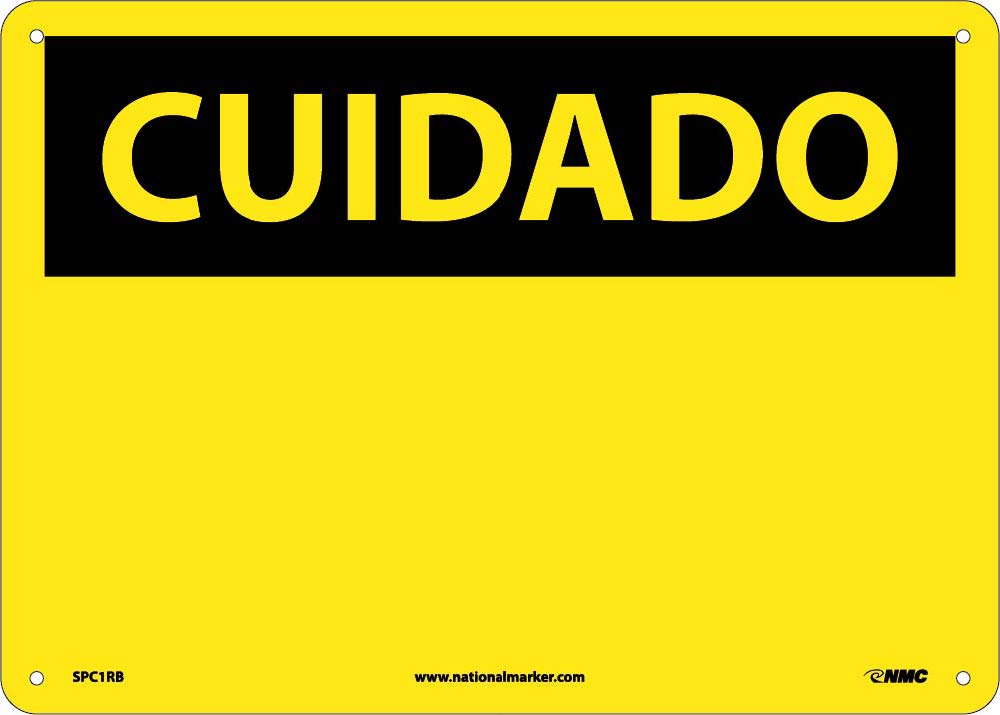 Caution Sign - Spanish-eSafety Supplies, Inc