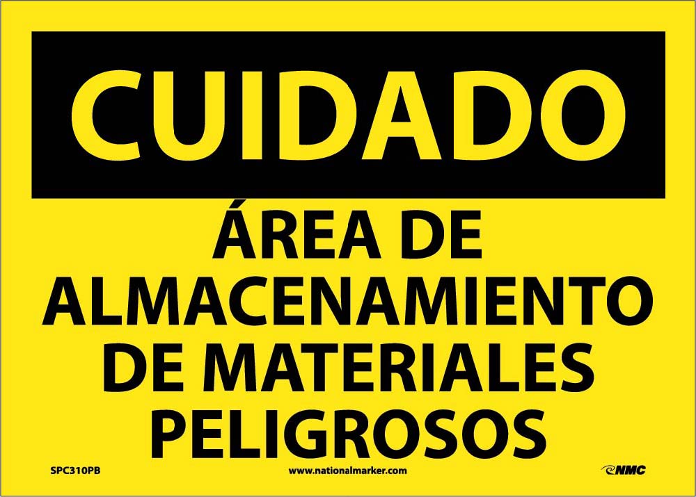 Caution Restricted Area Sign - Spanish-eSafety Supplies, Inc