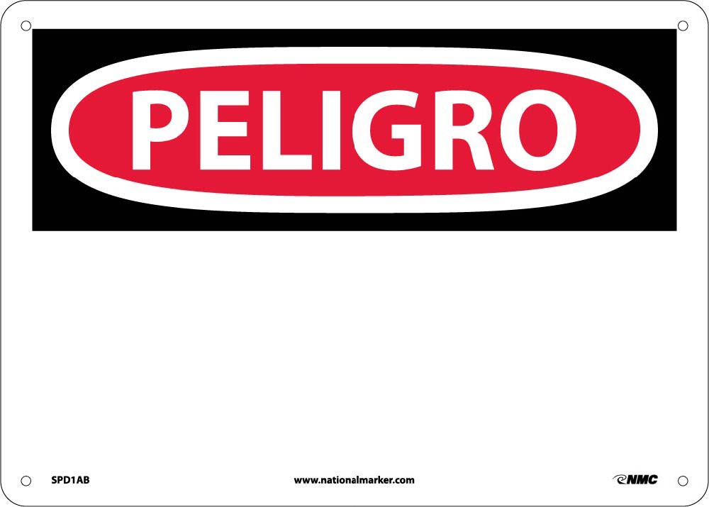 Danger Sign - Spanish-eSafety Supplies, Inc