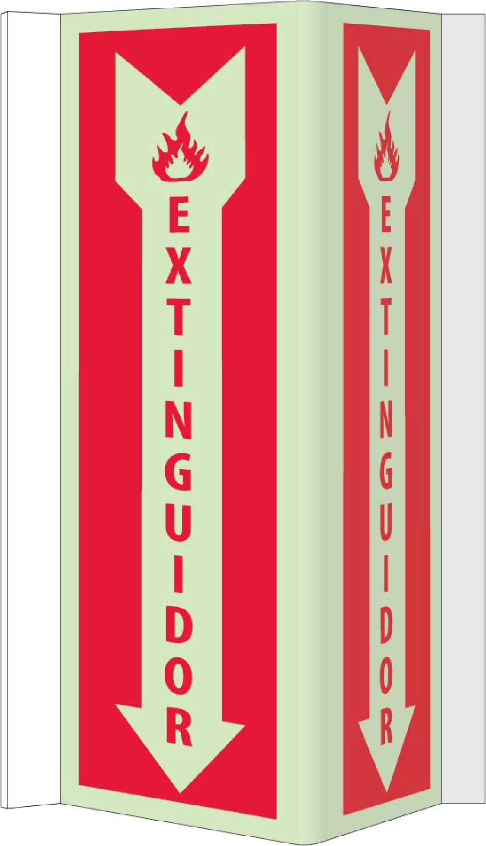 Extinguisher Sign - Spanish-eSafety Supplies, Inc
