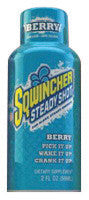 Sqwincher Steady Shot 2 Ounce Ready To Drink Bottle Berry Electrolyte Drink - 12-Pack