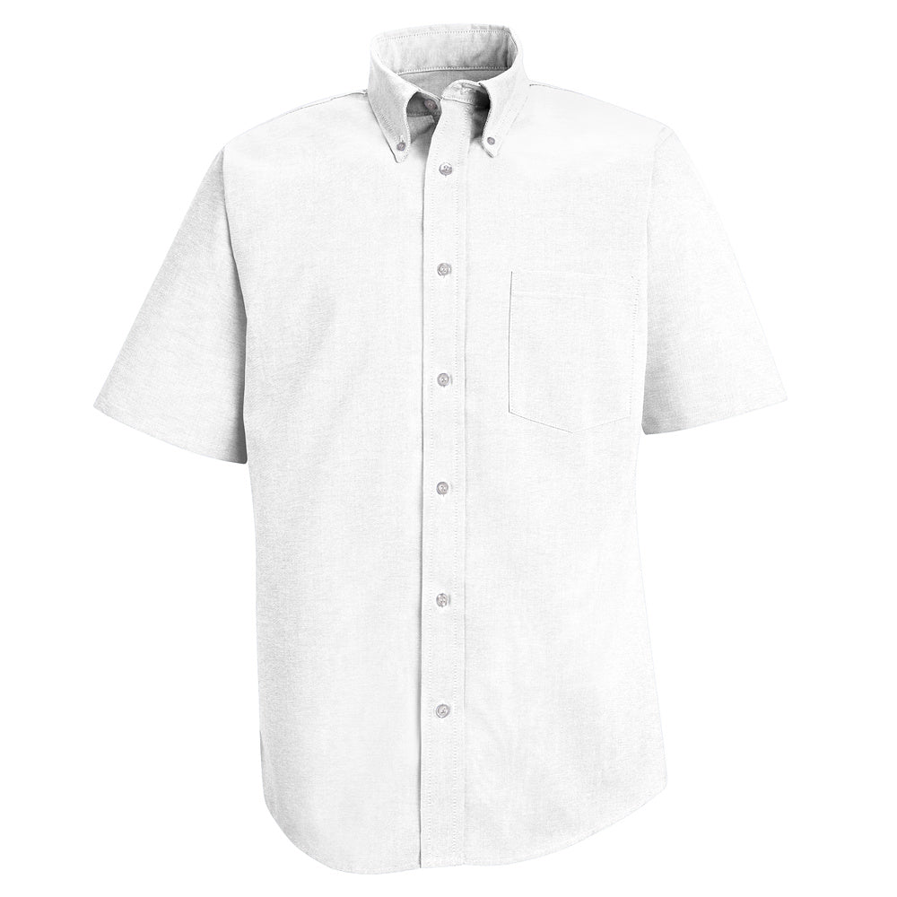 Red Kap Men's Executive Oxford Dress Shirt SR60 - White-eSafety Supplies, Inc