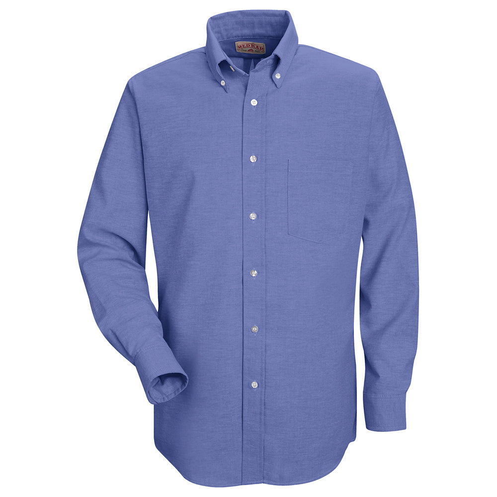 Red Kap Men's Executive Oxford Dress Shirt SR70 - French Blue-eSafety Supplies, Inc