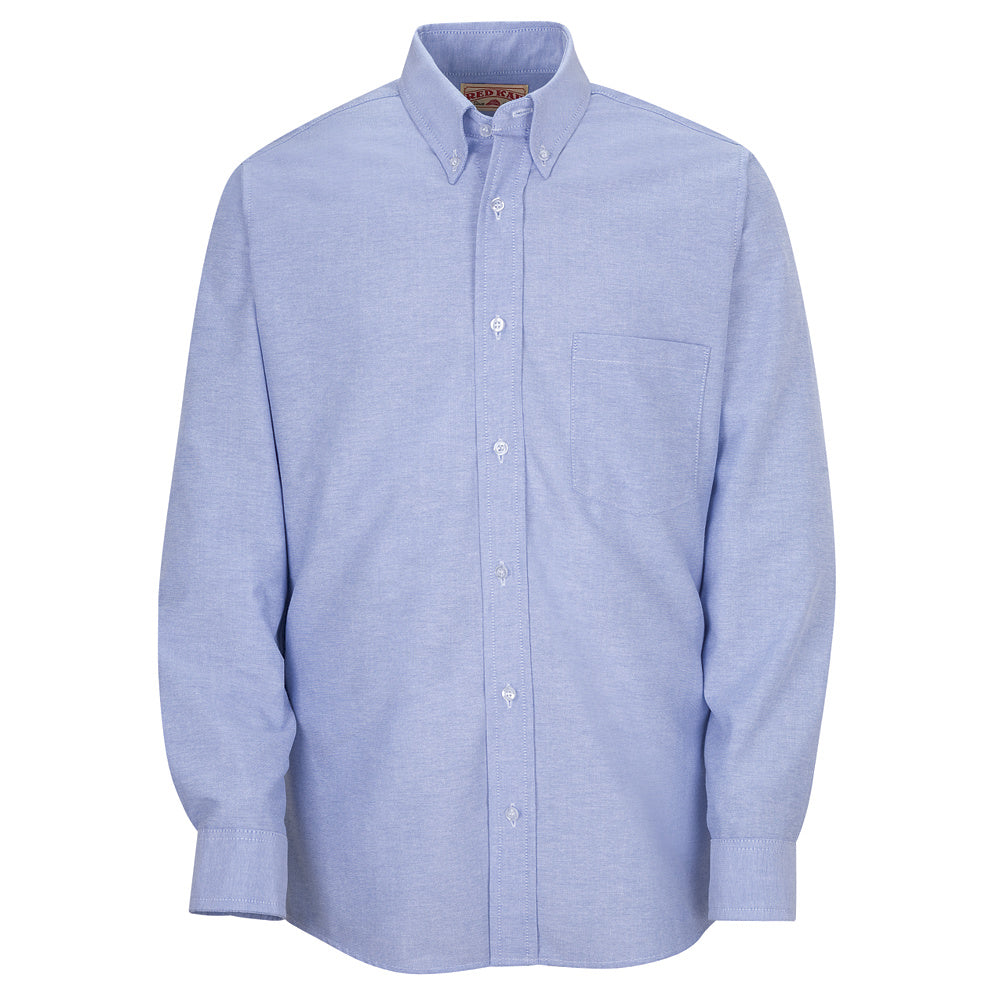 Red Kap Men's Executive Oxford Dress Shirt SR70 - Light Blue-eSafety Supplies, Inc